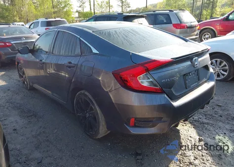 2020 Honda Civic Sport from USA, damaged, VIN 2HGFC2F80LH552318